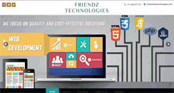 Desktop Screenshot of friendztechnologies.com